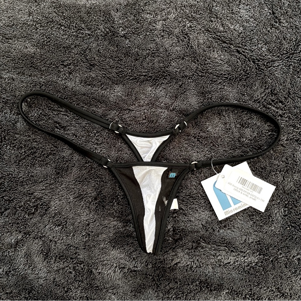 466 WickedWeasel/ Microminimus Bottom Size Small Reckless Noir